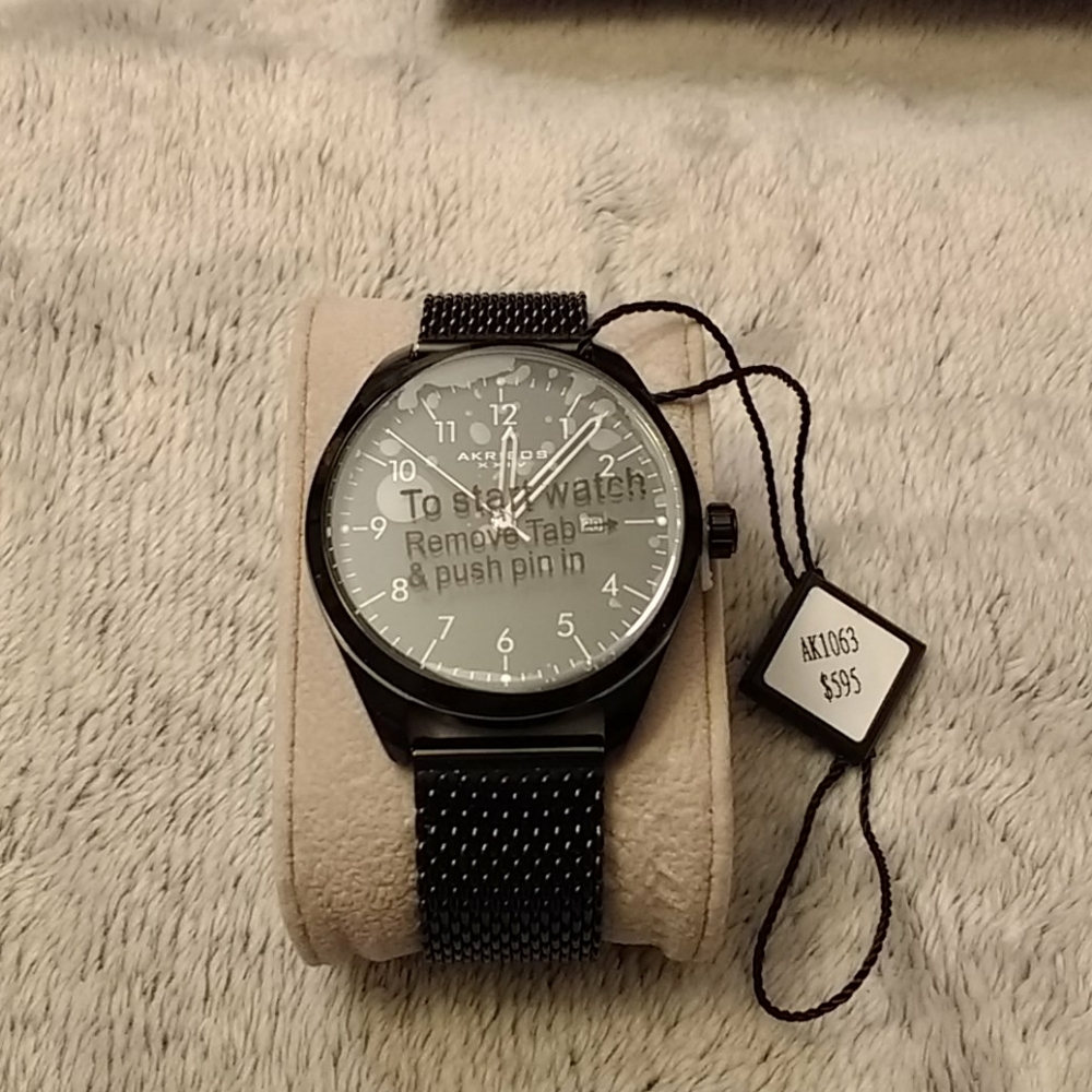 NWT/B Authentic TWO Akribos  XXIV watches - Picture 7 of 16